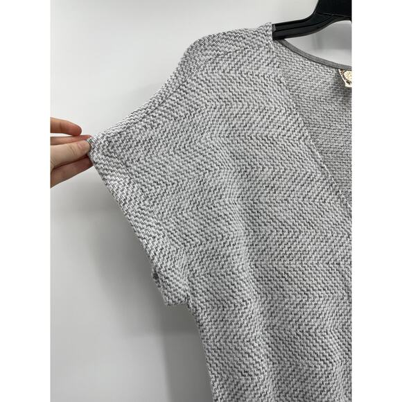 TruSelf Womens Soft Stretchy Vneck One Piece Jumpsuit Heather Gray XL NEW Pocket - Picture 5 of 14